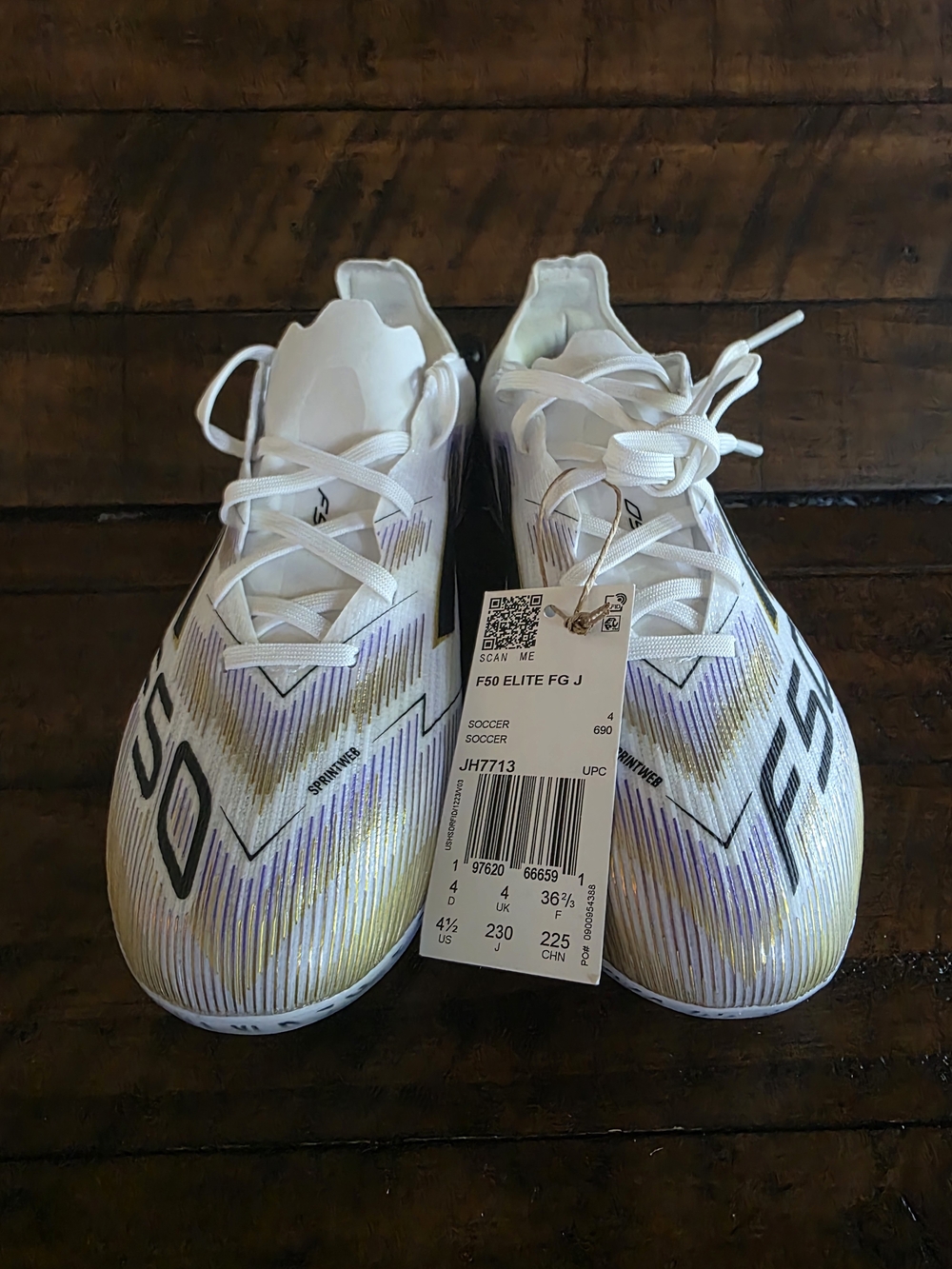 Adidas F50 Elite Firm Ground Cleats Junior